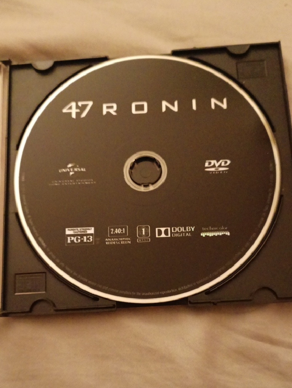 Universal 47 Ronin DVD Keanu Reeves